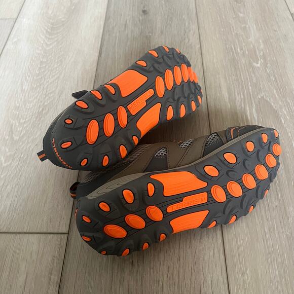 Merrell Kids Trail Chaser Big Kid US 4.5M Gray / Orange Sneaker Outdoor Shoe - Picture 7 of 10